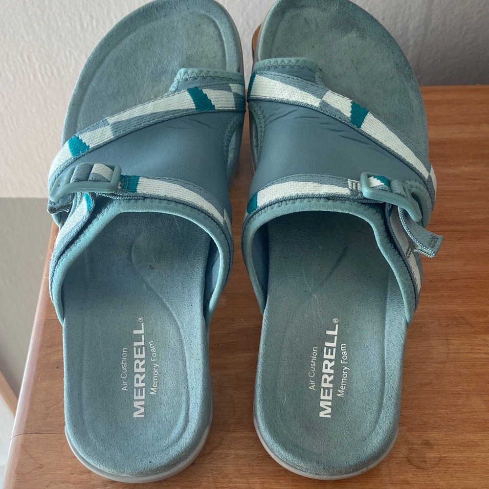 Merrell Women's Teal Sandals - Picture 7 of 7